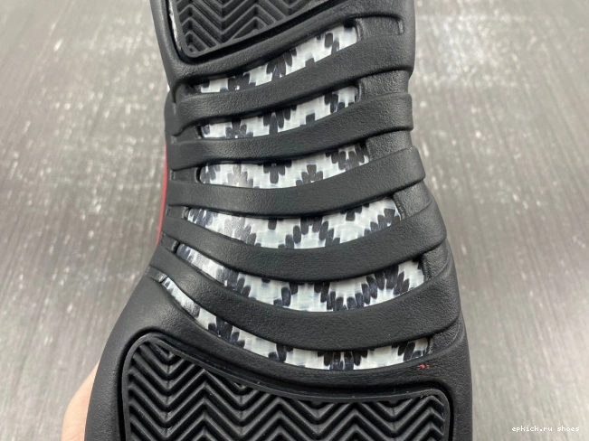 Rep CT8013-162 Air 12 Jordan Taxi Red 0729